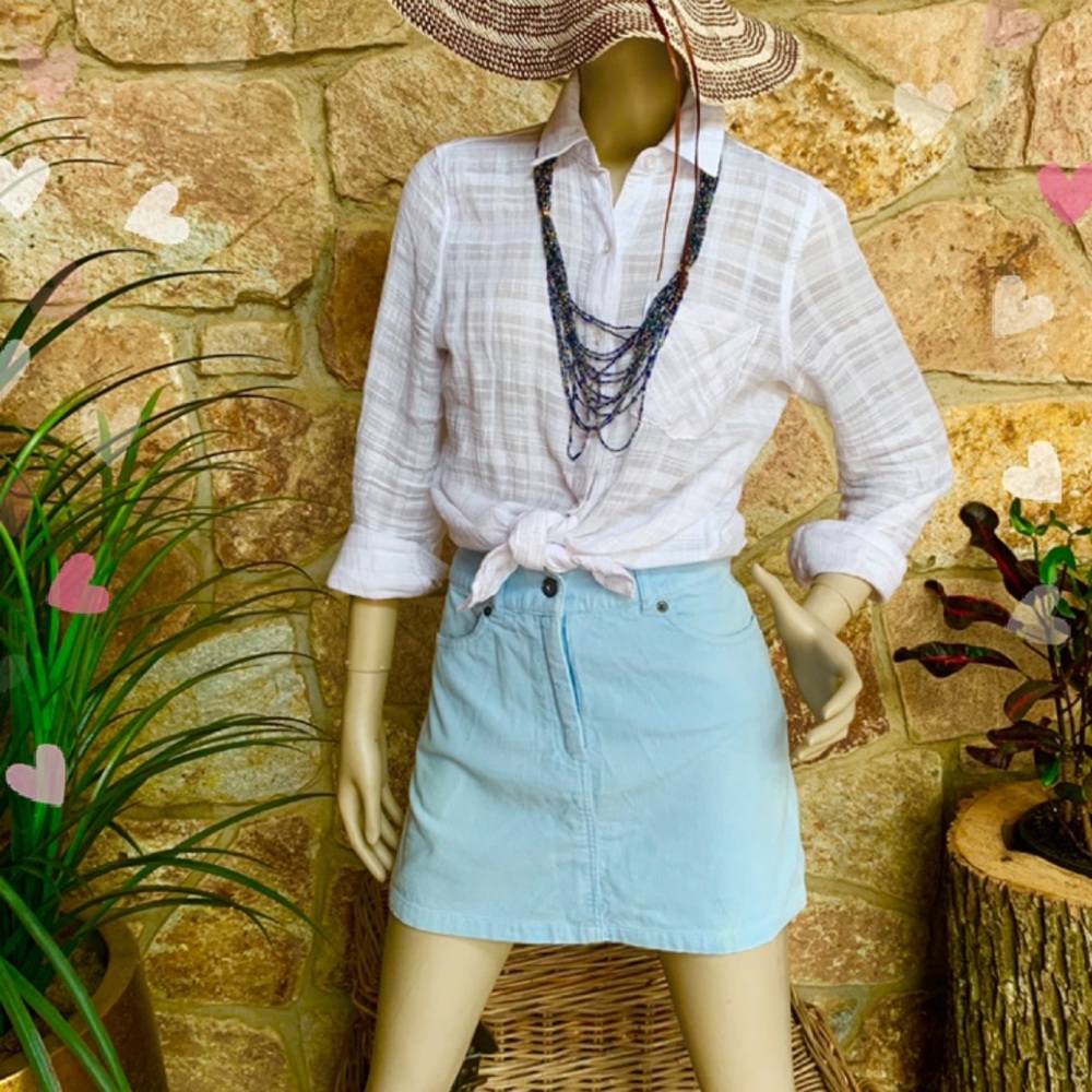 COPY - H&M corduroy mini skirt